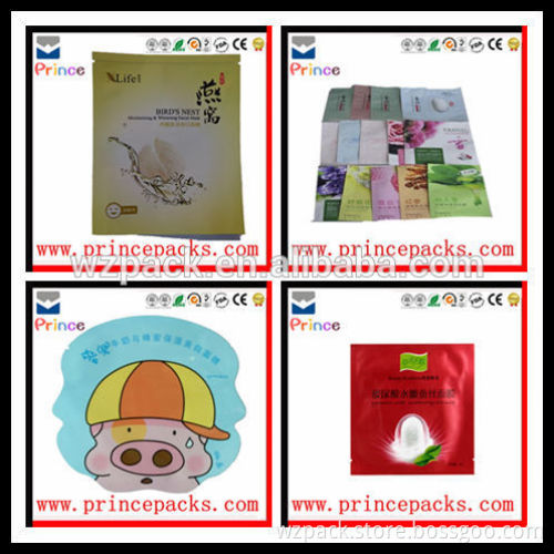 aluminum foil plastic package, Custom facial sheet mask bag